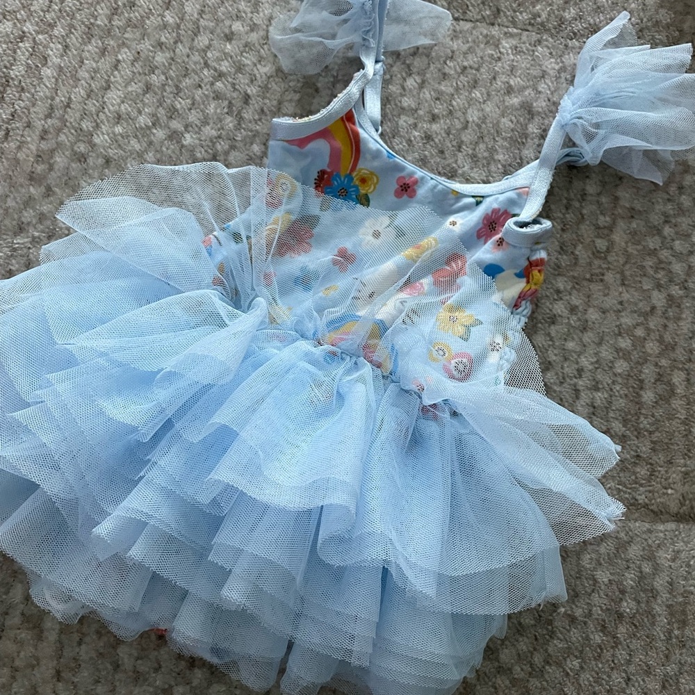 Posh Peanut Hello Kitty Spring Tutu Dress